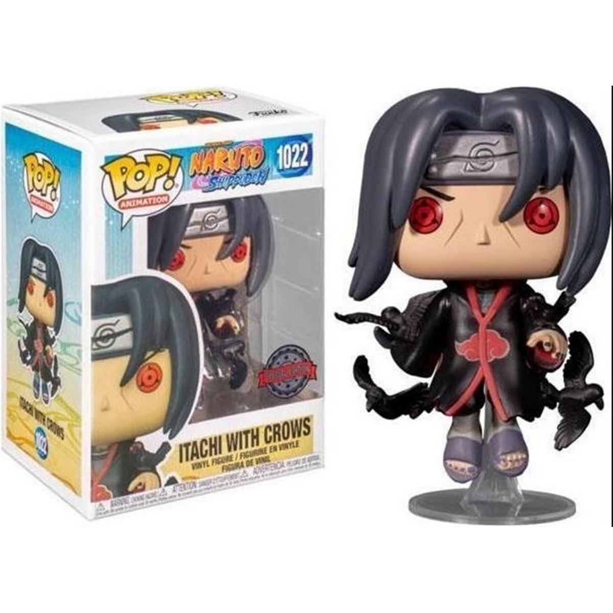 Funko POP ! Naruto Shippuden - Itachi with crows - special edition marchio Pop! Funko Acquista online Funko POP ! Naruto Shippuden - Itachi with crows - special edition Pop! Funko